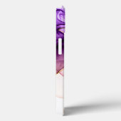 水彩パープルグリッターiPhone / iPadケース Case-Mate iPhoneケース (裏面 / 右)