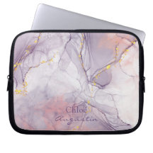 水彩パープルピンクアルコールインク金ゴールドグリッターC