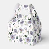 水彩パープルフラワーボックス フェイバーボックス (裏面サイド)