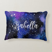 水彩パープルユニバース アクセントクッション (裏面)