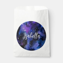 水彩パープルユニバース フェイバーバッグ