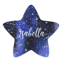 水彩パープルユニバース