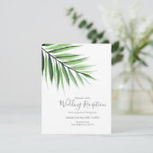 水彩パーム 招待状 (スタンド正面)