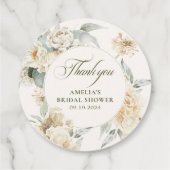 水彩パールとプロセッコの結婚前お披露目ギフトタグ フェイバータグ (裏面)