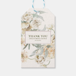 水彩パールのプロセッコ ブライダルシャワーのお土産 ギフトタグ