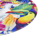 水彩パーロット カッティングボード (角)