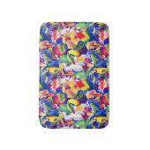 水彩パーロット バスマット (正面縦)