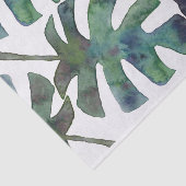 水彩パ素朴ーム葉熱帯 薄葉紙 (詳細)