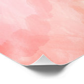 水彩パ色彩の鮮やかステル ポスター (コーナー)