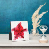 水彩ヒトデ フォトプラーク (インサイチュ)