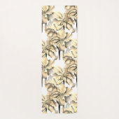 水彩ヒマラヤペルシャブルーポピー ヨガマット (裏面)