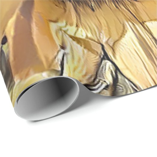 水彩ビッグヒマワリエレガントコレクション ラッピングペーパー (ロールコーナー)