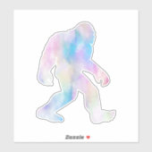 水彩ビッグフットのシール シール (シート)