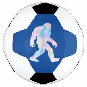 水彩ビッグフット サッカーボール