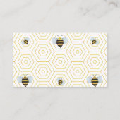 水彩ビーズおむつラッフルチケット エンクロージャーカード (裏面)