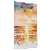 水彩ビーチシリーズデザイン1 クリップボード (右)