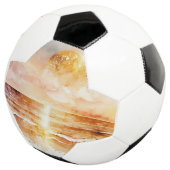 水彩ビーチシリーズデザイン1 サッカーボール (3/4)
