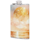 水彩ビーチシリーズデザイン1 フラスク (左)