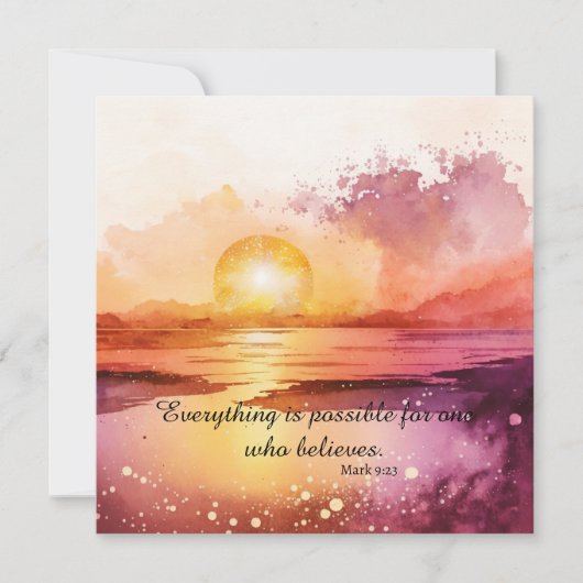 水彩ビーチシリーズデザイン3 (正面)