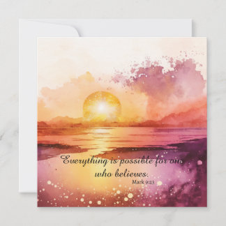 水彩ビーチシリーズデザイン3