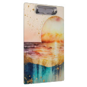 水彩ビーチシリーズデザイン3 クリップボード (右)