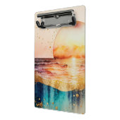 水彩ビーチシリーズデザイン3 ミニクリップボード (アングル2)