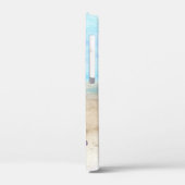 水彩ビーチシーシェルパーソナライズされた名 Case-Mate iPhoneケース (裏面 / 左)