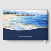 水彩ビーチ写真葬儀記念館 ゲストブック (裏面)