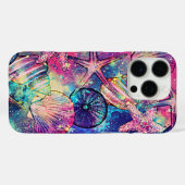 水彩ビーチ絵画ズ Case-Mate iPhoneケース (裏面 (横))