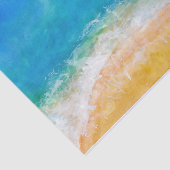 水彩ビーチ表示 薄葉紙 (詳細)