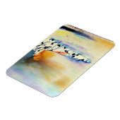 水彩ビーチ マグネット (左側)