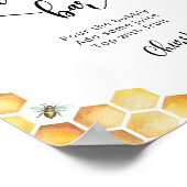 水彩ビーフローラミモサバーポスター ポスター (角)