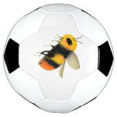 水彩ビー サッカーボール (回転)