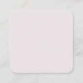 水彩ピアスカード スクエア名刺 (裏面)