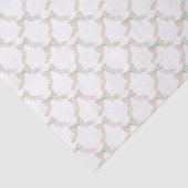 水彩ピンクと緑の蝶の弓 薄葉紙 (詳細)