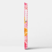 水彩ピンクと黄色のガーベラの花パターン Case-Mate iPhoneケース (裏面 / 左)