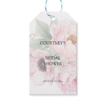 水彩ピンクのバラ牡丹ありがとうギフト