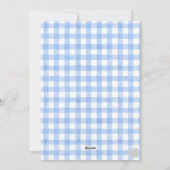 水彩ピンクの弓リボンサッシクリスマスフォト シーズンカード (裏面)