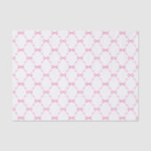 水彩ピンクの弓 薄葉紙 (正面)