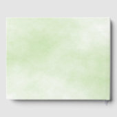 水彩ピンクの花 ゲストブック (裏面)