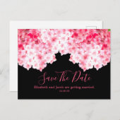 水彩ピンクアジロアジキの保存日 ポストカード (正面/裏面)