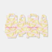 水彩ピンクイエローレモンカスタムの愛用ボックス フェイバーボックス (折り畳みなし)