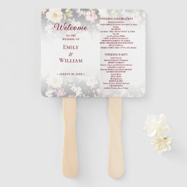 水彩ピンクイエローローズぼやけブラック結婚、s ハンドファン