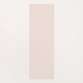 水彩ピンクイエローローズオンブラック、モノグラム ヨガマット (裏面)