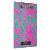 水彩ピンクインスパイアクアクアダマスクフローラ クリップボード (右)