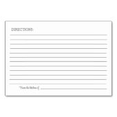 水彩ピンクカップケーキベビーシャワーレシピ テーブルナンバー (裏面)