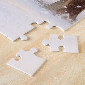 水彩ピンククリスマスアートパズル ジグソーパズル (側面)