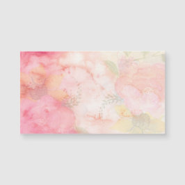 水彩ピンクフローラ背景