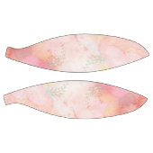 水彩ピンクフローラ背景 バスケットボール (パネル)