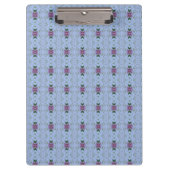 水彩ピンクフローラ クリップボード (正面)